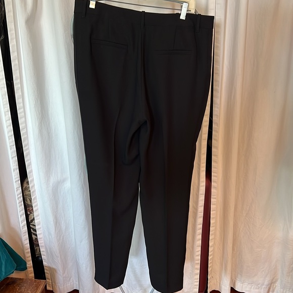 Rebecca Taylor Slim Tuxedo Pant Black Lined 12 NWT - Picture 2 of 16